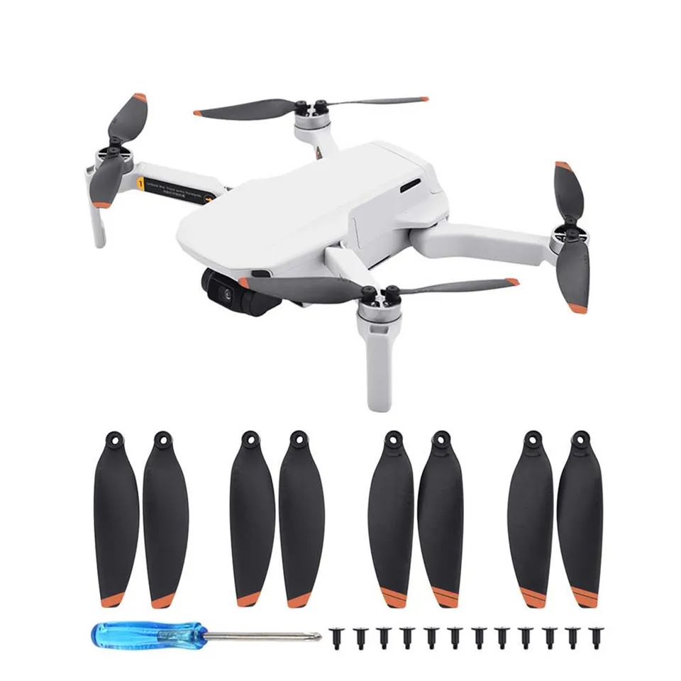 2/4 páry vrtuľové rekvizity Blade pre DJi Mavic Mini, Drone Weight Wing Fans Fors Náhradné diely Výmena dronových doplnkov