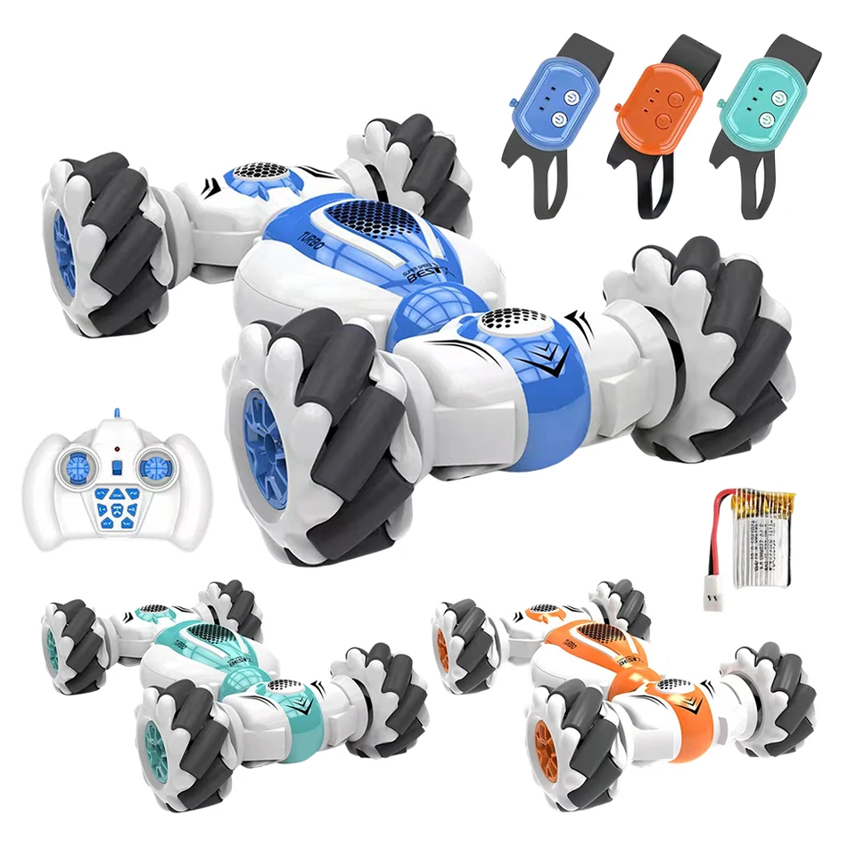2,4G 3,7V 220 mAh Cartoon Electric Car Hračky 30 metrov Control Vzdialenosť hodinky RC CAR 25 min.
