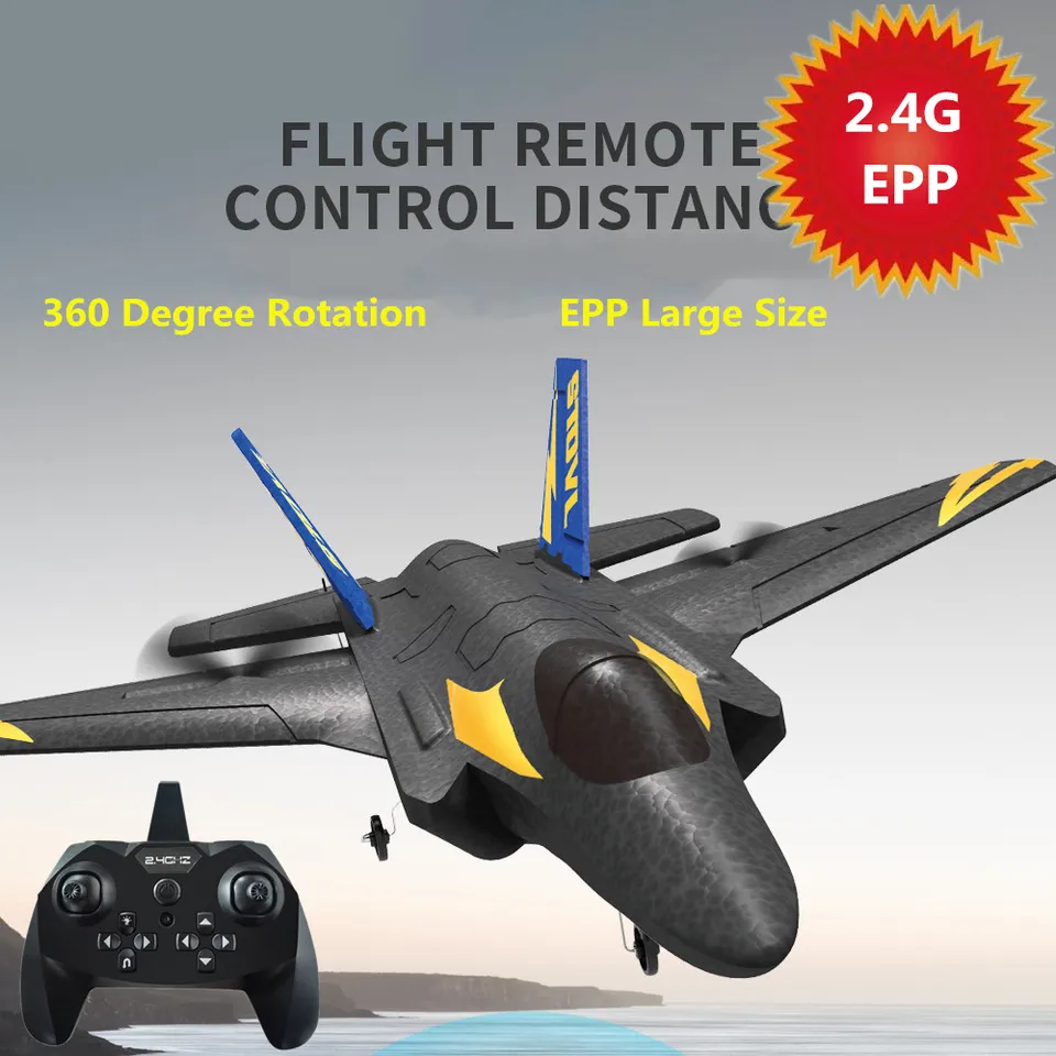 2,4G diaľkové ovládanie pevného krídla Lietadlo EPP Materiál 6 osi Gyroskop Easy Fly Let Automatické vyváženie 360 ​​° Rovno