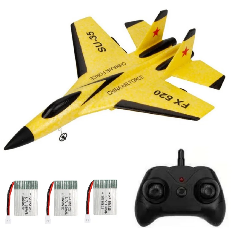 2,4G Glider RC Dron Flanker-E Su35 Fixné krídlo lietadla Lietadlo Elektrický letún s LED vonkajším hračkám RC RC Plane SU-35