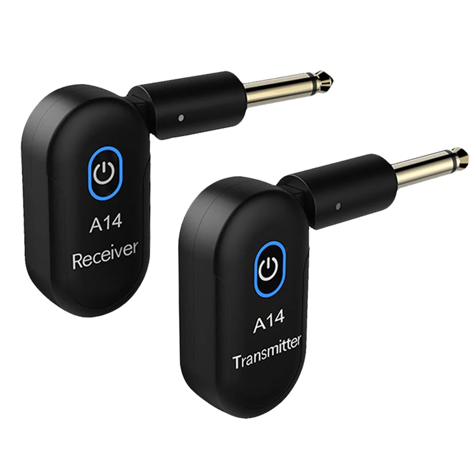 2,4G Guitar Wireless System Nabíjateľný bezdrôtový gitarový vysielač prijímača pre elektronickú klávesnicu s elektrickou gitarou