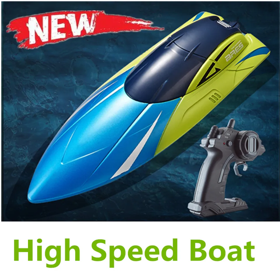2,4G RC Loď vysokorýchlostný závodný závodný člnový model Elektrické rádio Control Outdoor Boat Darčeky Hračky pre chlapcov hrajú čas 20 minút
