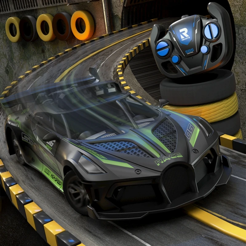 2,4G RC Racing diaľkové ovládanie automobilu Bugatti Sports Car Electrost vysokorýchlostné auto-rezistentné deti odolné voči detským chlapcom