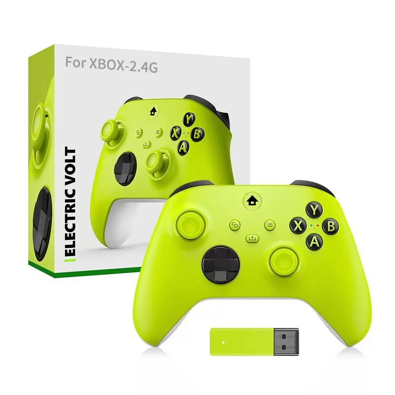 2,4G Wireless Game Controller pre konzolu Xbox One Series X/S Joysticks s 2,4G adaptérovým prijímačom pre GamePad Windows