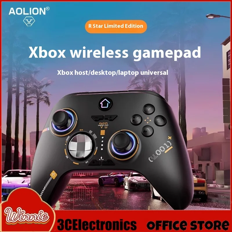 2,4G Wireless Game Controller pre konzolu Xbox One Series X/S Joysticks s prijímačom adaptéra 2,4 GHz pre GamePad Windows PC