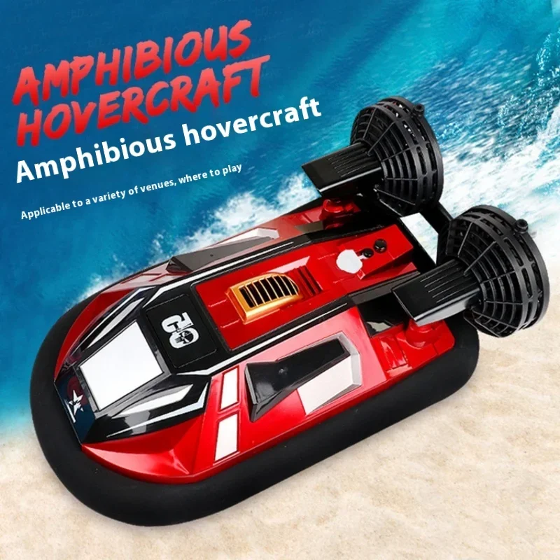 2,4G štvorcestná obojživelná simulácia vznášadla vysokorýchlostná Speedboat Summer Water Diaľkové ovládanie Hračky narodeniny darčeky