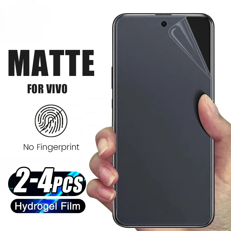 2-4ks anti-glare matný hydrogelový film pre vivo iqoo neo 7 8 9s Pro Plus chrániče obrazovky pre vivo Z5X Z6X Z7X Z8X nie sklo