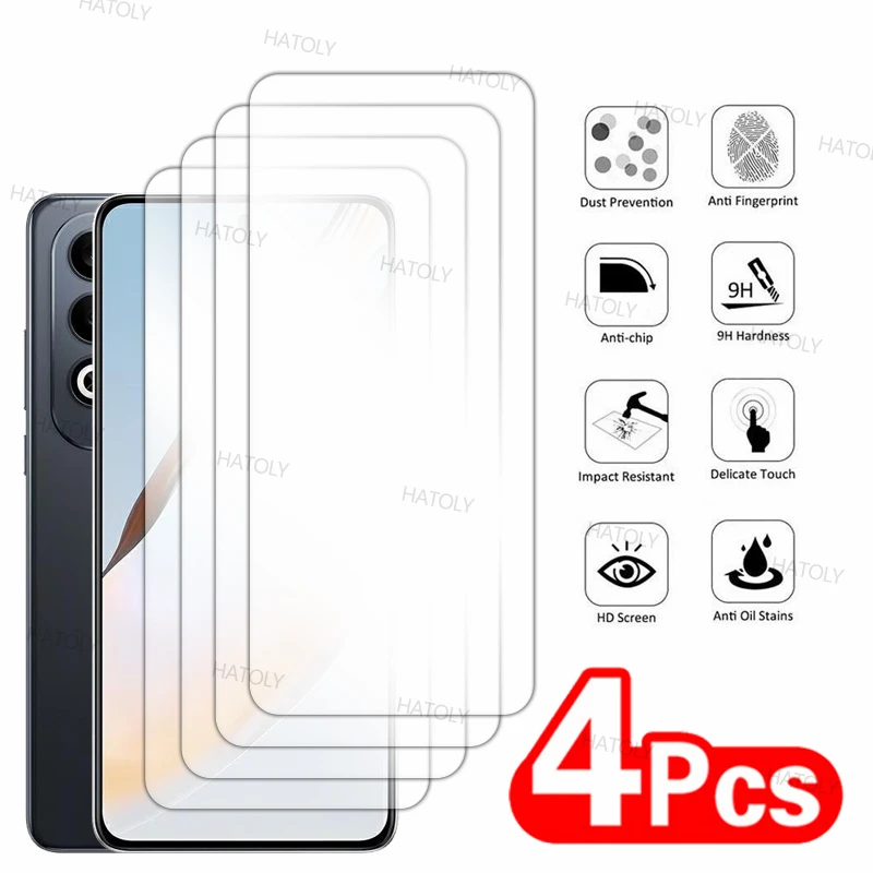 2/4ks chránič obrazovky pre Oppo K12 plus temperované sklo Oppo K12 Plus Film Full Glue Cover Ochranné telefónne sklo Oppo K12 Plus