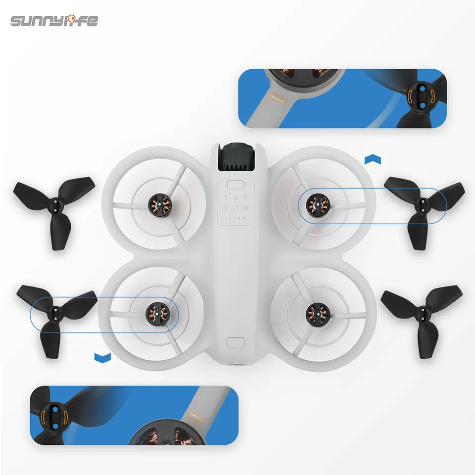 2/4ks Drone Motors Vrtulá pre DJI NEO vrtuľový farebný ľahký dron krídla môže nahradiť neo čepele doplnky