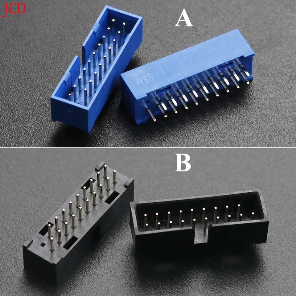 2/5/10ks USB 3,0 19PIN USB3.0 Mužský konektor 180 stupňov podvozok základnej dosky Rozširovanie konektora predného sedadla Konektor