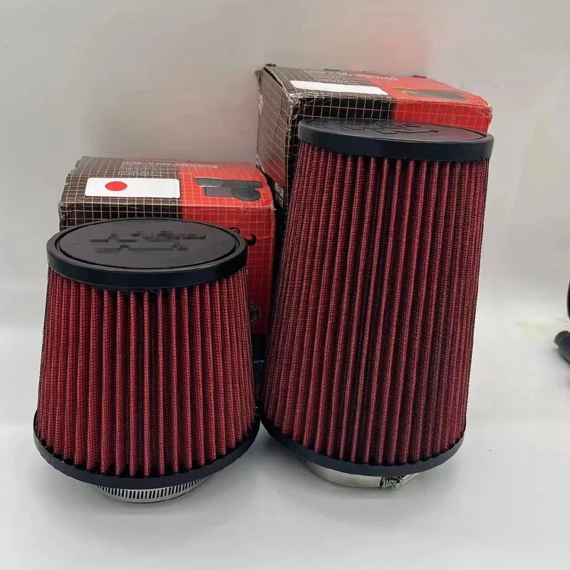 2,5 3 3,5 4 palcový prívodný vzduchový filter K ＆ N 14084-2 Univerzálny vysokohorský kužeľ 102 89 76 70 63,5 60 mm KN KNOVÝ HUBORE HEAD