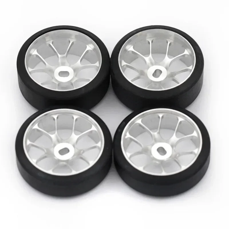 2,5/5,5 stupňov Tvrdé plastové driftové pneumatiky Kovové koleso Rig pre WlToys 284131 K969 Mini-Z HGD1 K989K 1/28 RC Časti na vylepšenie vozidla