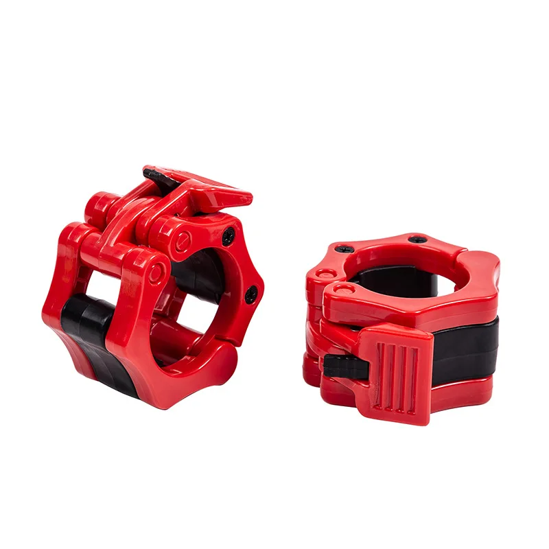2,5 cm 2ks svorky Spin Lock Lock Barbell Coliery Hmotné barové svorky na vzpieranie silové výcvky Uvoľnite Barbell Barbell