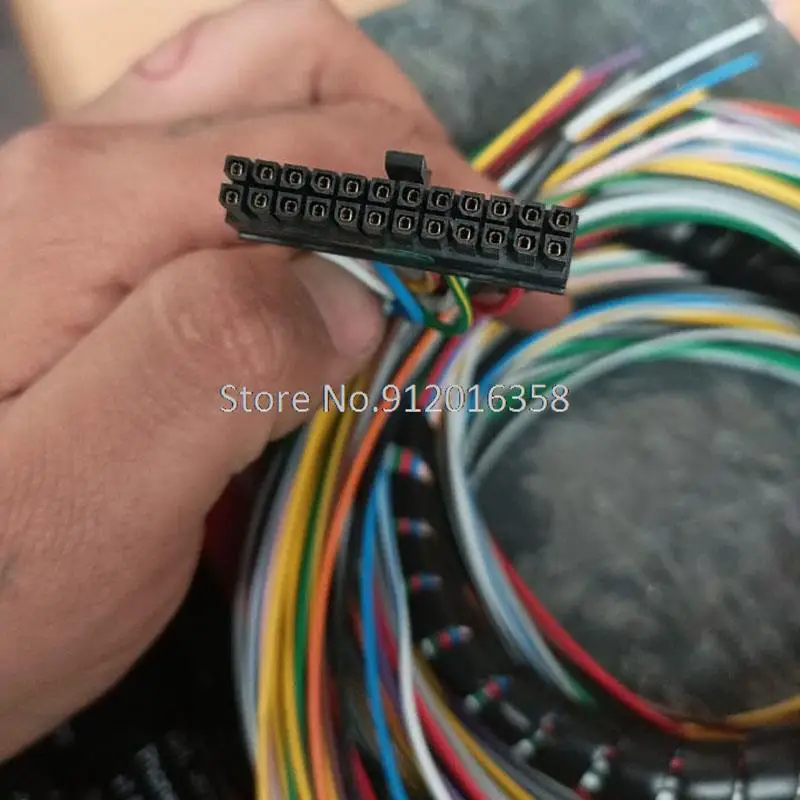 2,5 m 24pin 20awg Micro-FIT 3,0 43025 WM2492-ND 24PO MOLEX 3,0 2x12pin 0430252400 Molex 3.0 Drôtový postroj