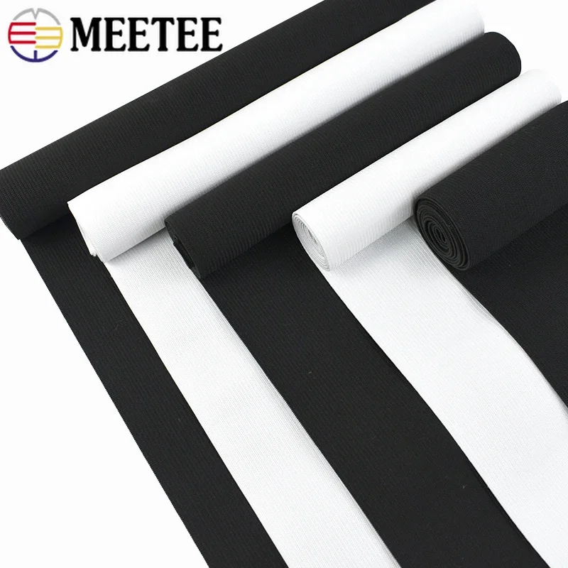 2/5 metrov 7-30 cm šijacie pružné pásy Grochetový pás Gumový pásik zápästie zápästie Stretch Ribbon široký korzet elastický príslušenstvo