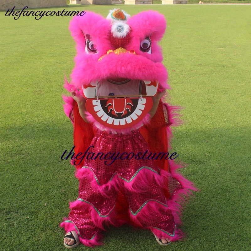 2- 5 Vek blikanie 12 palcov Royal Lion Dance Pants Mascot kostým detská karikatúra hračky podujatia outfit oblečenia Party Carnival Festival