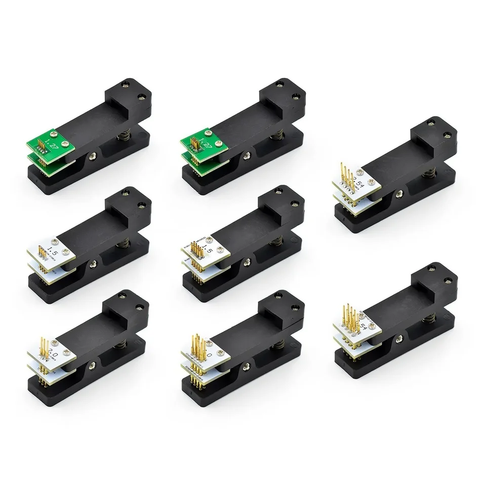 2,54 2,0 ​​1,5 1,27 1,25 100 MIL 50MIL 3P 4P 5P 6P 7P 8P 9p 10p 10p PCB CLIP CLAMP CLAMP SONDOM SONDOP POGO PIN Program Burn