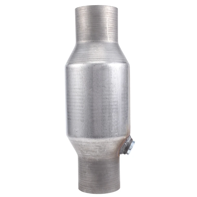 2,5inch Spun Universal Catalytic Converter High Flow Creadless Ocel 425250 Výfukový katalyzátor