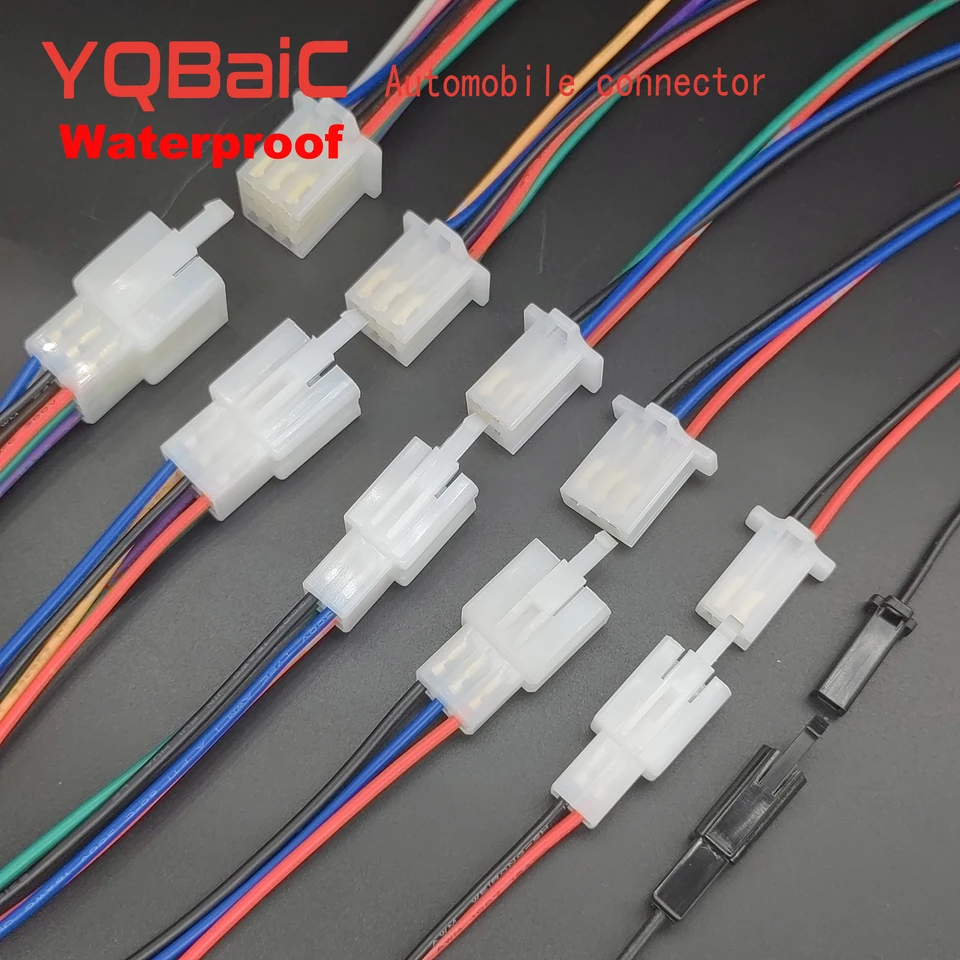 2,8 mm 1p 2p 3p 4p 6p 9p Automobilový rýchly pripojenie elektrický drôt konektor samecový ženský kábel svorky