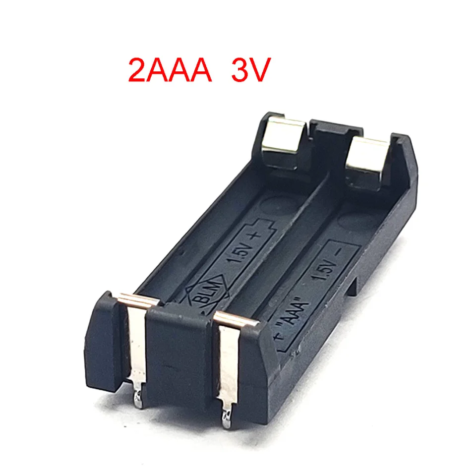 2*AAA batéria AAA AAA batériu AAA držiak batérií 2 sloty AAA Box 3V Drop Diship
