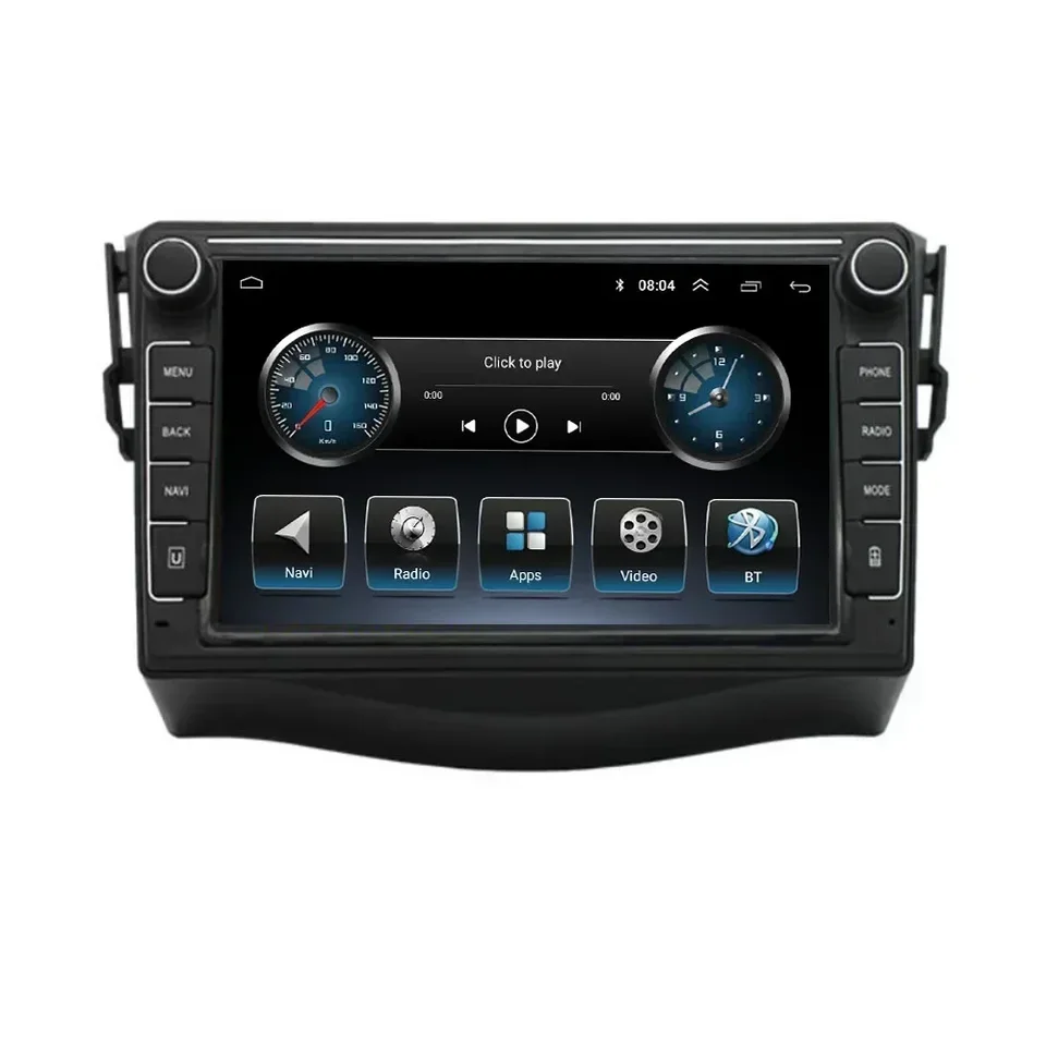 2 Din Android 13 Automobilové rádio pre Toyota Rav4 Rav 4 2005-2013 Multimediálny video prehrávač 2 DIN Navigation GPS CarPlay Auto DVD stereo