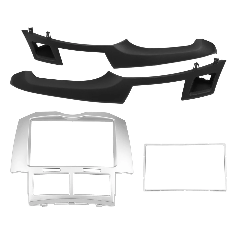 2 DIN Car Stereo Frame Trim súprava Dashboard pre 2005-2011 Toyota Yaris Vitz Platz DVD Player Inštalácia