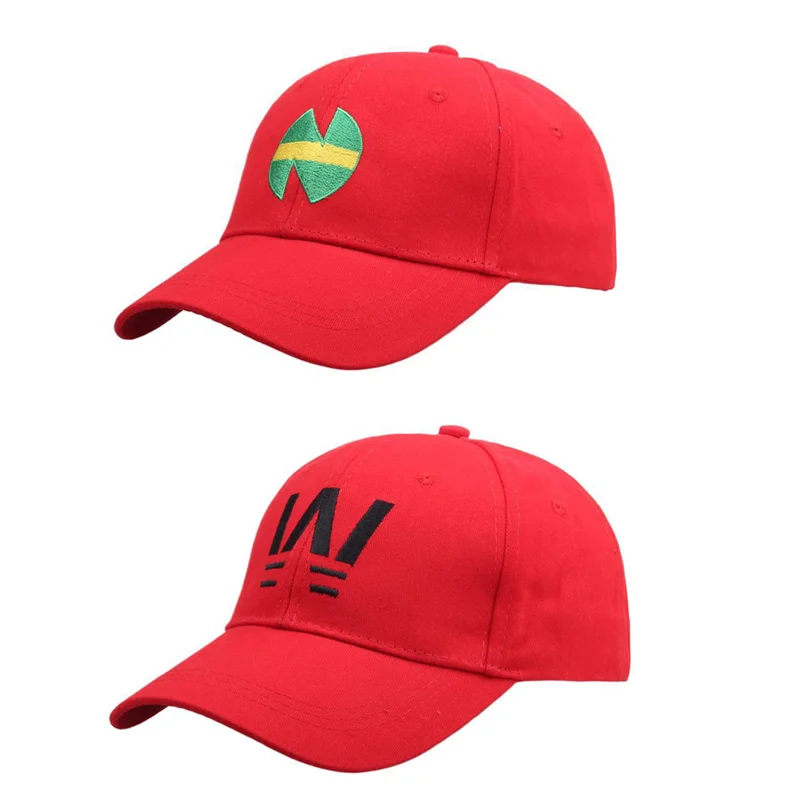 2 farby Anime kapitán Tsubasa Logo Hat Wakabayashi Genzo Cosplay unisex výšivok baseball slnečný klobúk vonku vonkajší klobúk