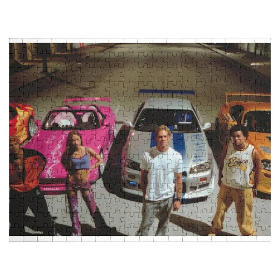 2 Fast 2 Furious Jigsaw Puzzle Diorama Accessories Puzzle Photo Custom