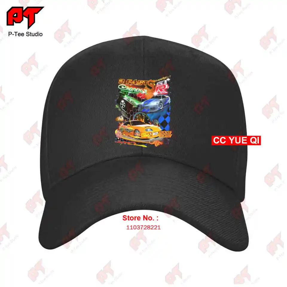 2 Fast 2 Furious Shirt, Racing Car Baseball Caps Cap Ihhe