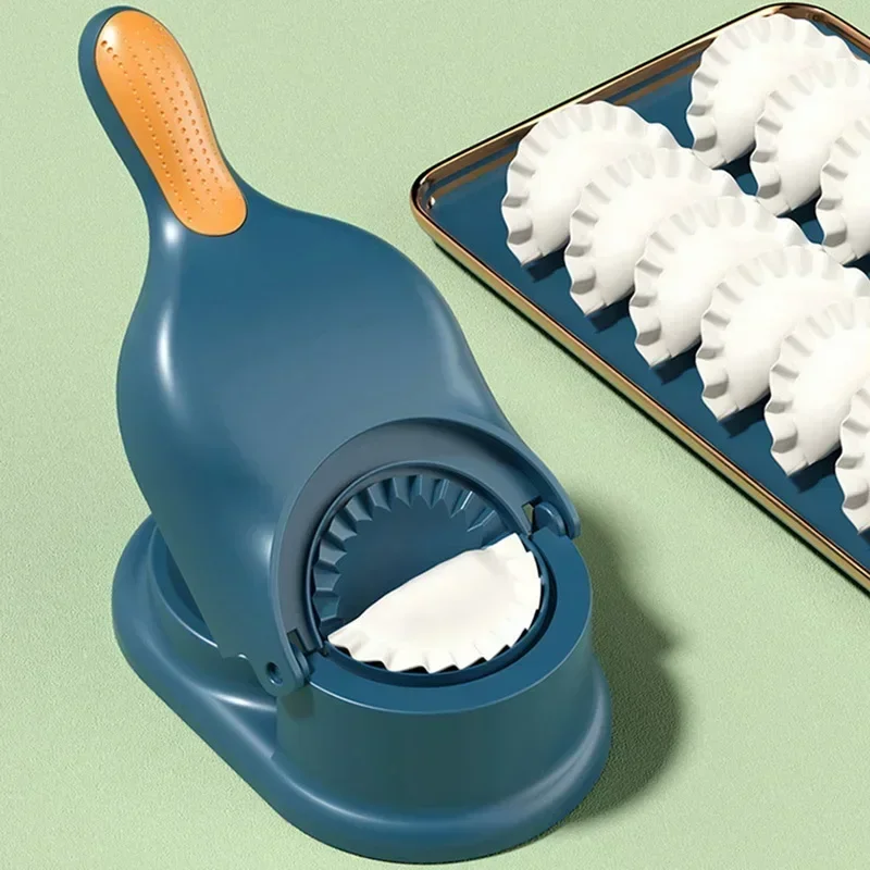 2 IN1 DUMPLING Maker DIY Kit Wrapper Pressser Presssing Pressing Pressing Ideálne na domáce varenie cesto na kožné tvary kuchynské gadgety