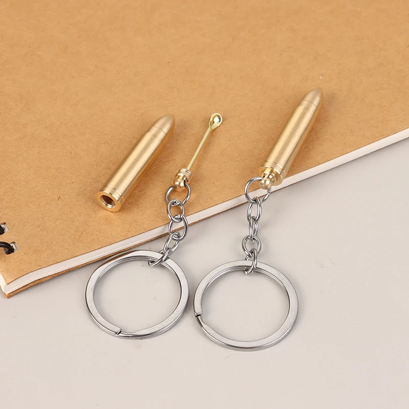2 IN1 SVAJ SVOJE SPOON EAR Spoon Keychain Kreatívny unisex batoh kabelky DEOCORE DECOND DRESD DRETAL DRETRER PRIPOJENÉ DENNE