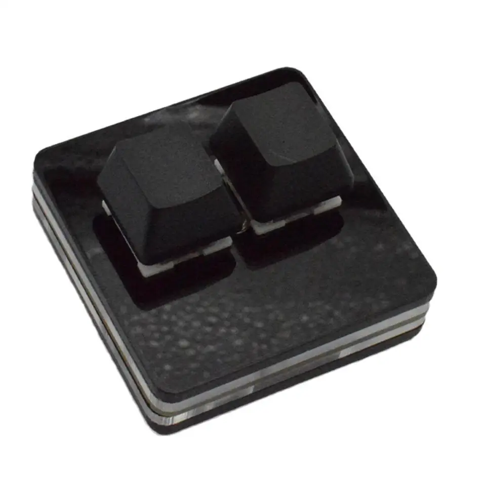 2 klávesy Mini Keypad Red Switch OSU Programovateľné hazardné herné mechanické klávesnice USB Vlastné klávesnice čiernej klávesnice pre PC