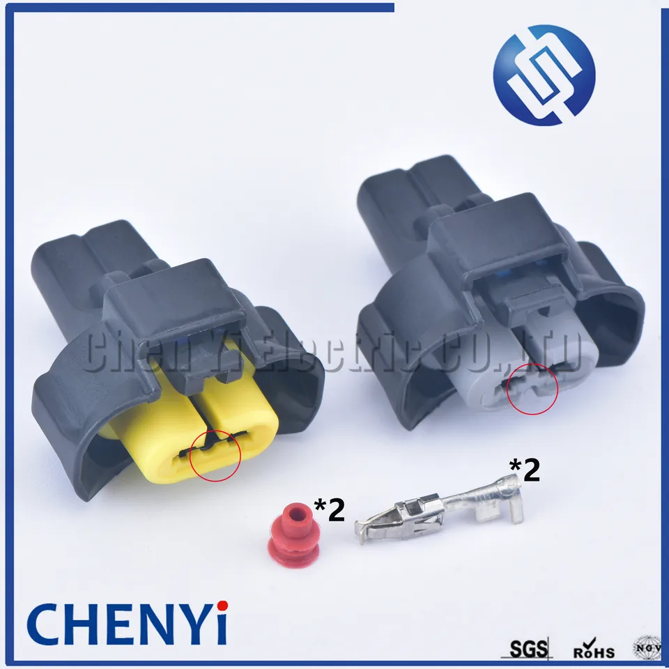 2 -kolíkový vodotesný konektor Hmlové hmlové postrojové postroj pre Nissan Teana Qashqai Tiida H7 H8 H9 240PC023S4019