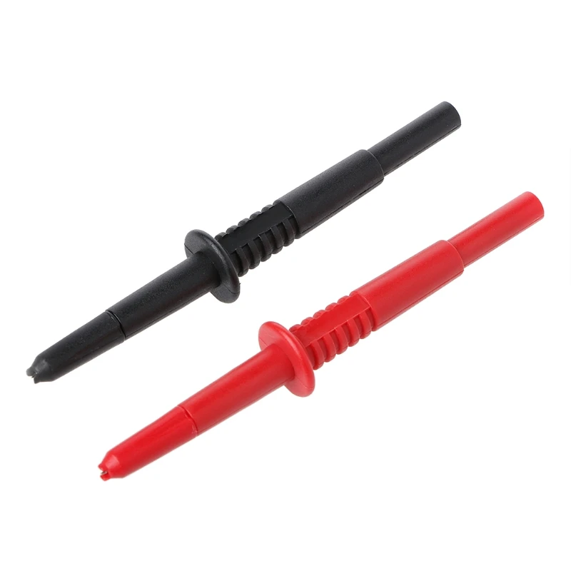 2 ks / 1 Nastavte multimeterovú sondu na testovanie medenej tyče 4 mm sonda sondy banánový konektor červený / čierny