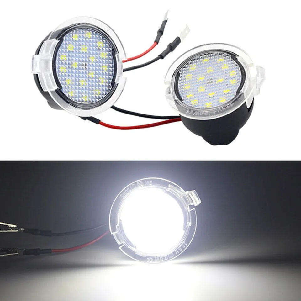 2 ks 18 LED pod zrkadlom výmeny kaluže za zrkadlo za Ford Mondeo S-Max Edge Explorer F-150