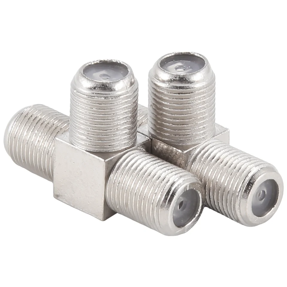 2 ks 2-cestné F-Type Combiner TV TV Coaxiálne konektory RF Adapters