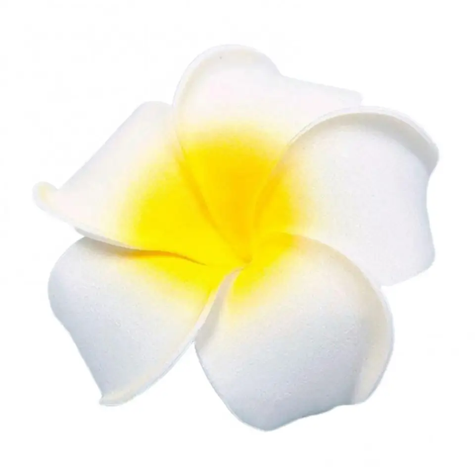 2 ks frangipani vaječné kvetinové hlavy klip klip PE pena plumeria kvety DIY