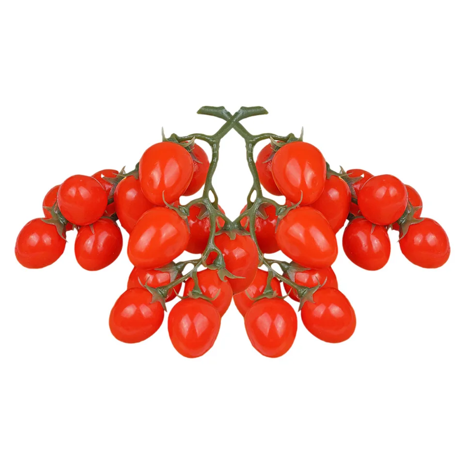 2 ks Imitácia paradajok Artificial Cherry paradajky Model falošné domáce potreby