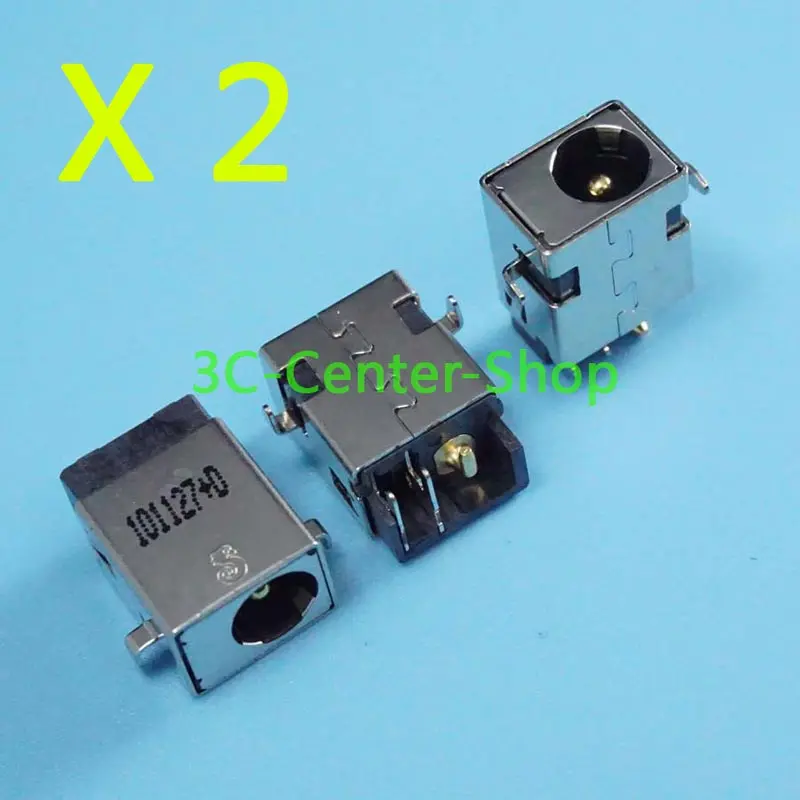 2 ks nový 1,65 mm notebook DC Power Jack pre Acer Aspire One 751H AO751H D250 ZA3 ZG8 GATEWAY EC14 EC14T EC18 LT31