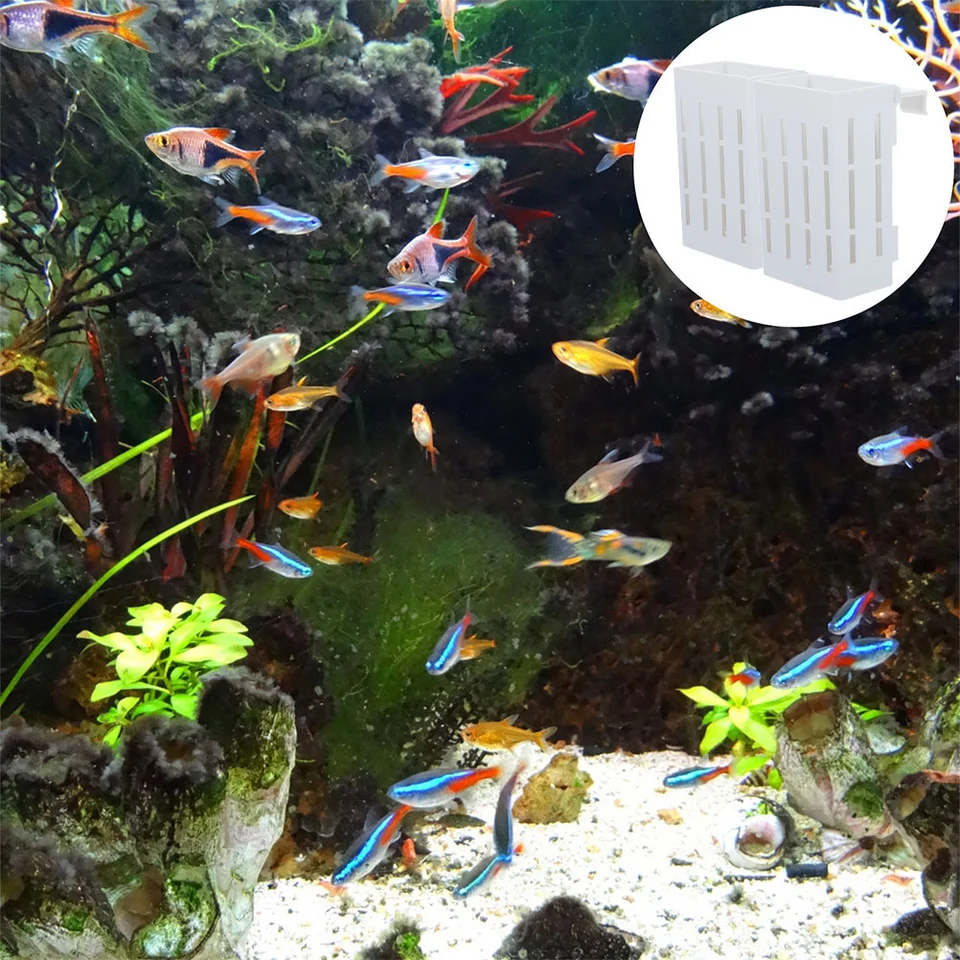 2 ks Rastliny Pondov Akvárium Stojan Planting Kaskety Ovlnenie plechovky Vonkajšie veľké kvetináče