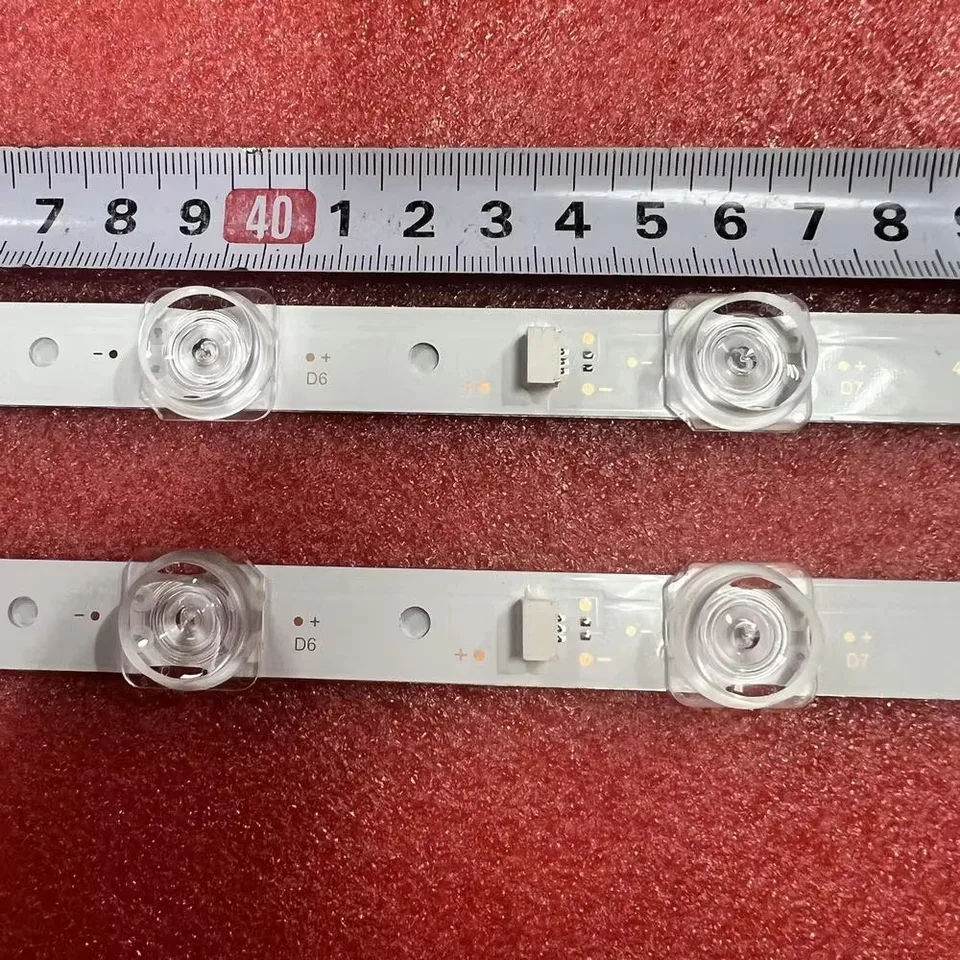 2 ks/set LED podsvietenie pre TCL TV LED40D3000 40S6500FS 40S6500 40F6F 40L2F 40S325 40D6 10x2 4C-LB4010-HR01J TV 40FE5606