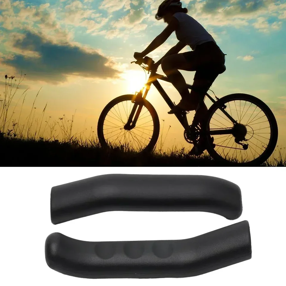 2 ks Silikónové koordinačné rukoväte brzdy pre riadidlá na bicykli MTB