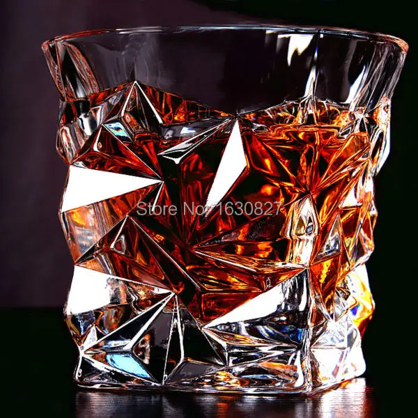 2 ks / súprava štvorcový krištáľový pohár whisky pre domáci bar pivo voda a večierok Hotel Svadobné okuliare darček kvapka shppping