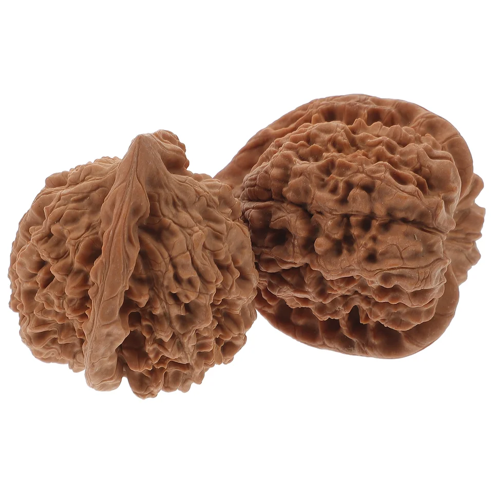 2 ks Walnut Fitness Ručne hranie stresových loptičiek loptičky veľké hračky Walnuts Cvičenie Masáž