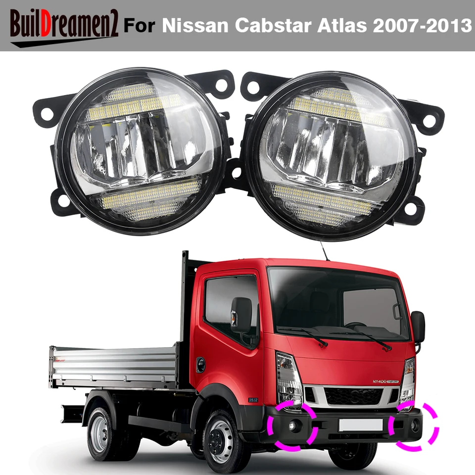 2 kusy 30 W CANBUS auto LED hmlové svetlo DRL Denná lampa H11 pre NISSAN CABSTAR E ATLAS 2007 2008 2009 2010 2010 2011 2012 2013