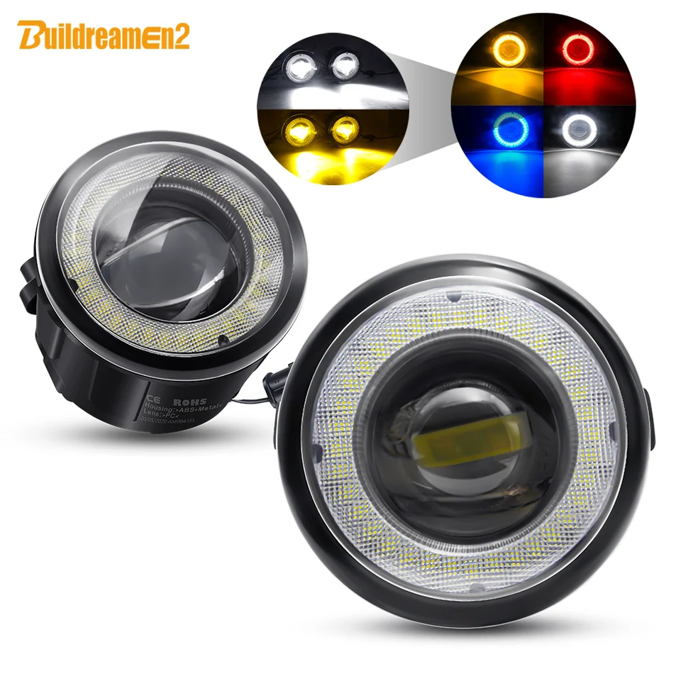 2 kusy automobilové anjelské očné hmlové svetlo LED LED LED FOG FOG DENNÁ LAMPLA DRL 30W 12V pre NISSAN TIIDA X-TRAIL JUKE CUBE Patrol NV200