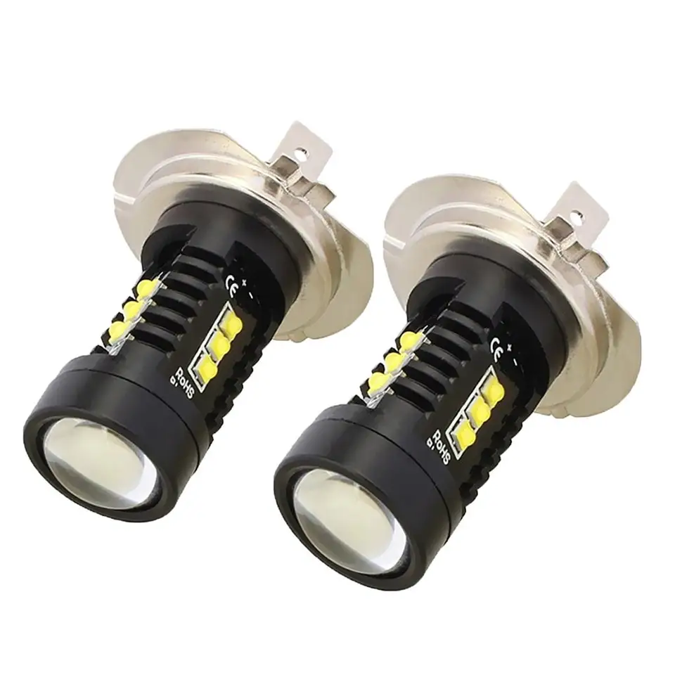 2 kusy H7 žiarovky LED LED reverzné svetlo odolné praktické praktické 6000
