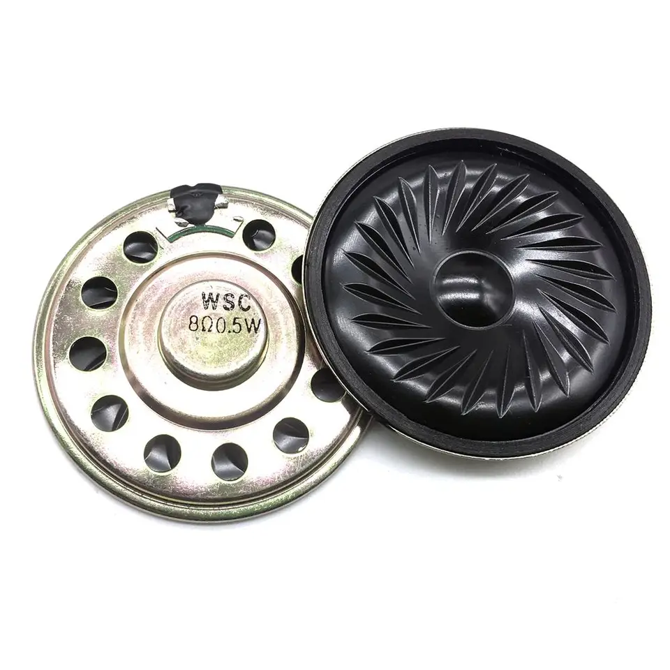 2 kusy Nové WSC 0,5W8R Round Reproduktor Hračky s priemerom 0,5W8ohm 57 mm