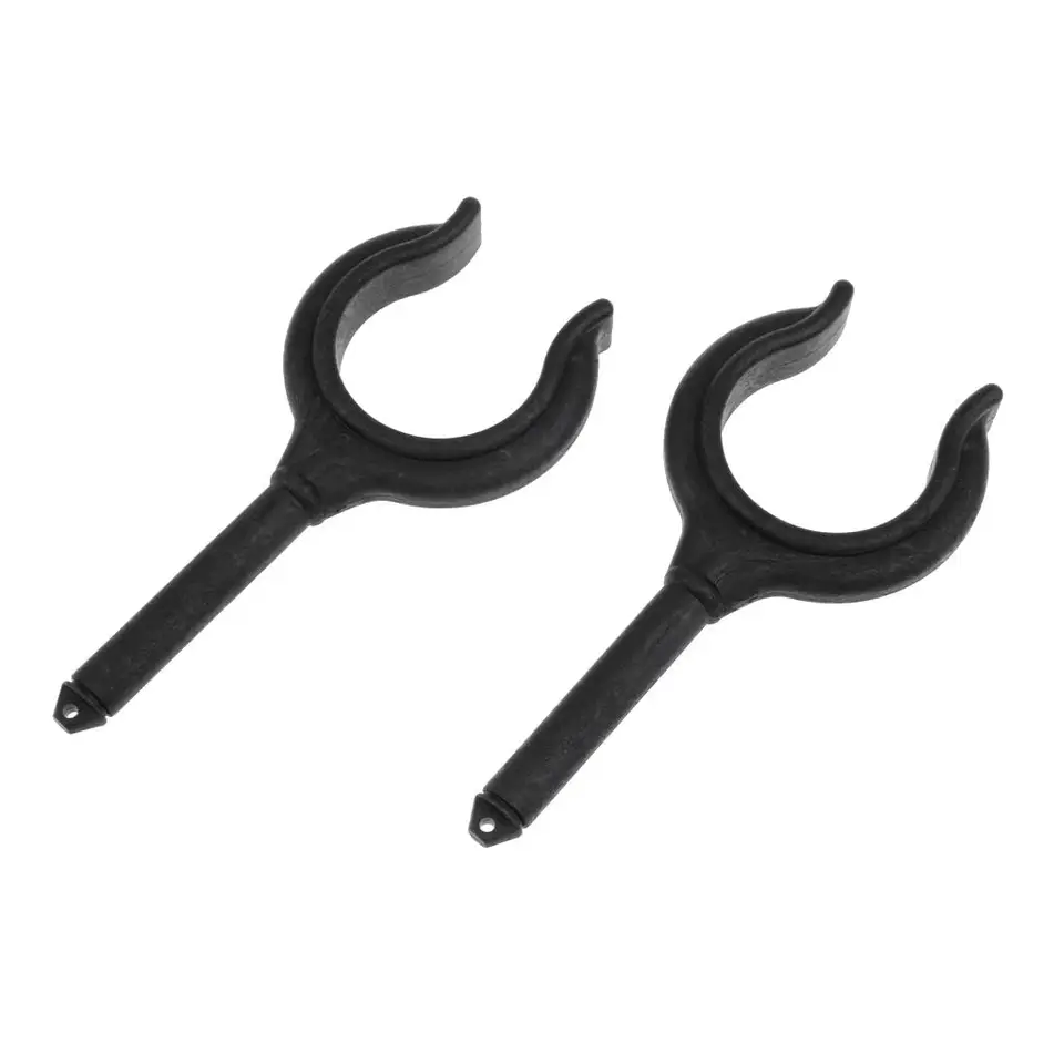 2 kusy Nylon Oar Lock Side Mount Rowlock pre kanoe riadok čln Dinghy kajak