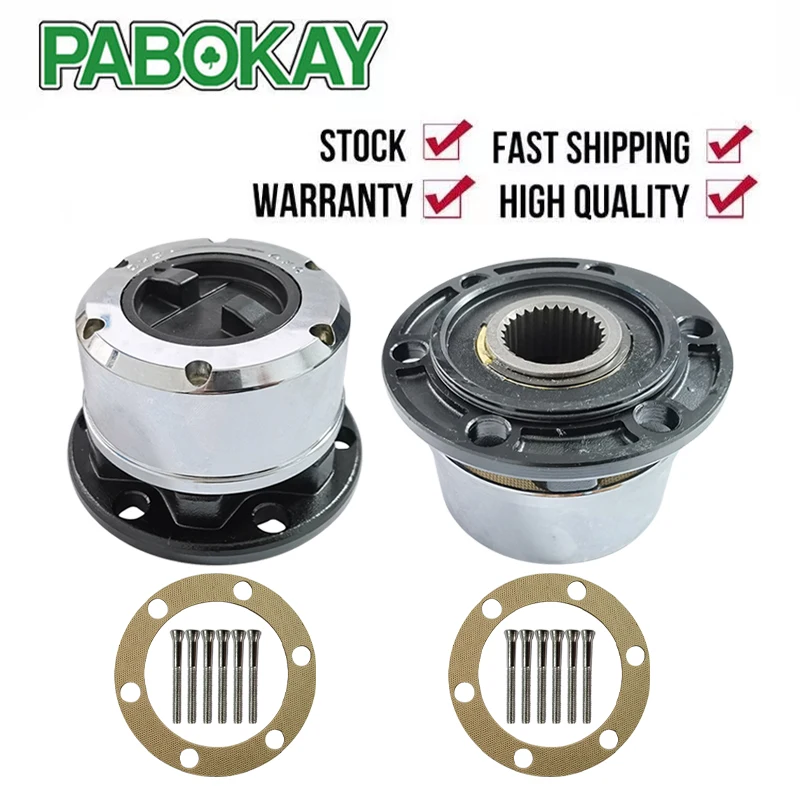 2 kusy x pre Mitsubishi Pajero Triton L200 4x4 Montero Galloper Všetky 91d-50 voľné ložisko kolies Browing Hubs B012 AVM443